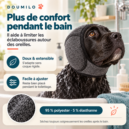 Cache-oreilles apaisant pour chien